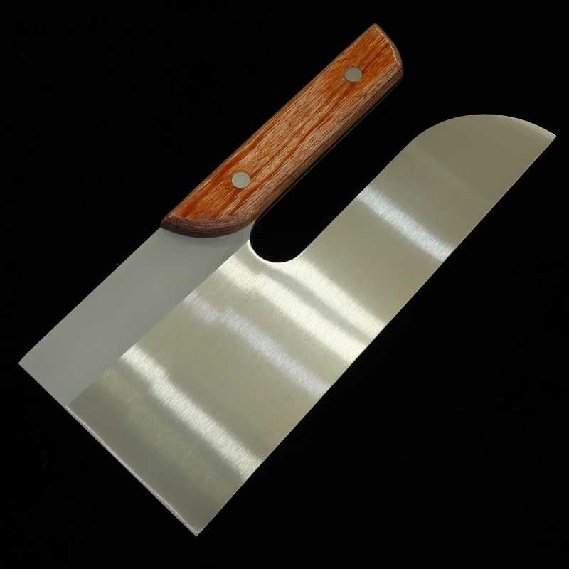 MIURA cuchillo para soba/fideos de acero inoxidable para diestros (300 mm)