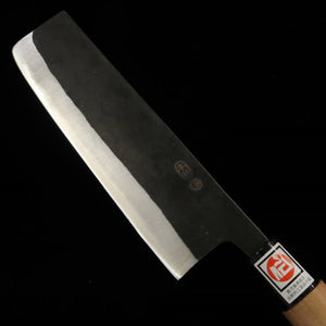 Nakiri IKENAMI HAMONO Shirogami nº 1 Cabo em Sakura (170mm)