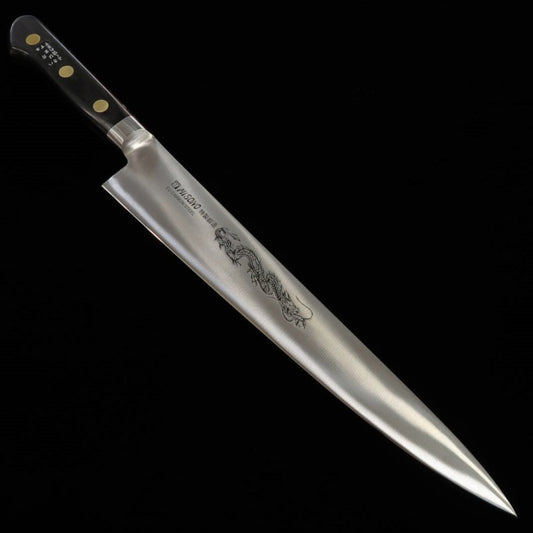 Sujihiki MISONO EU Steel Series com Gravação de dragão (240/300 mm)