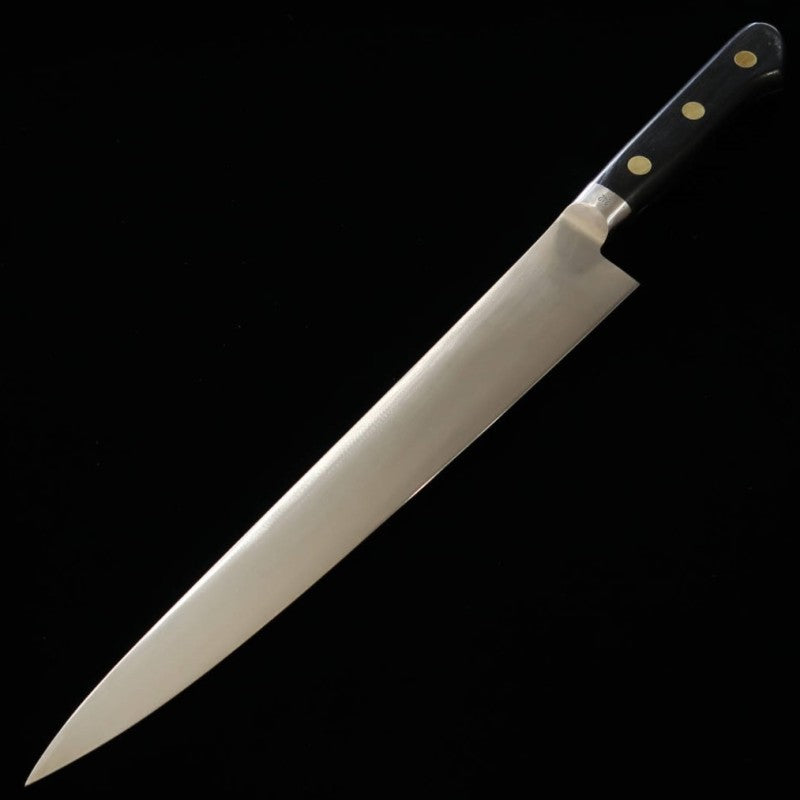Misono MISONO serie acero EU, sujihiki con grabado (240/300 mm)
