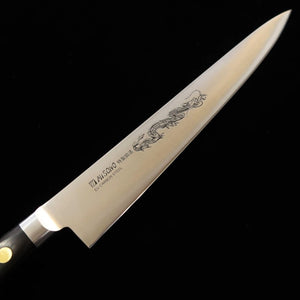 Misono MISONO serie acero EU, sujihiki con grabado (240/300 mm)