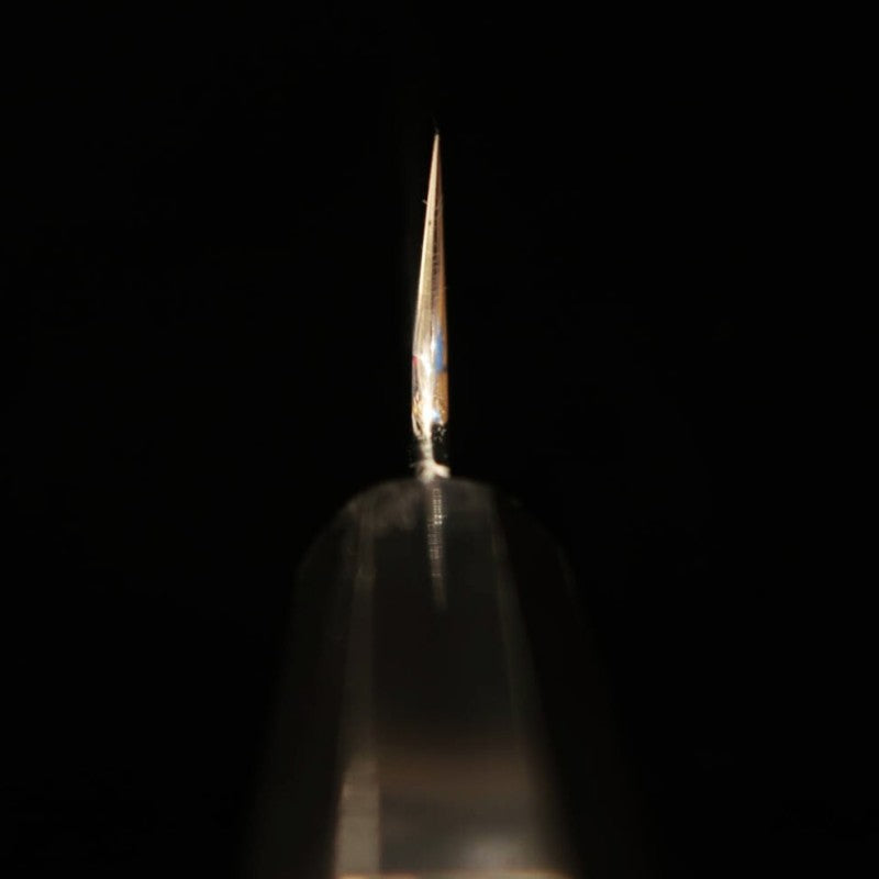 Sujihiki TADOKORO Inox Ginsan acabamento espelhado cabo em ébano (270mm)