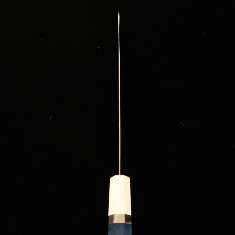 Sujihiki TADOKORO Inox Ginsan acabamento espelhado prateado madeira estabilizada  (270mm)