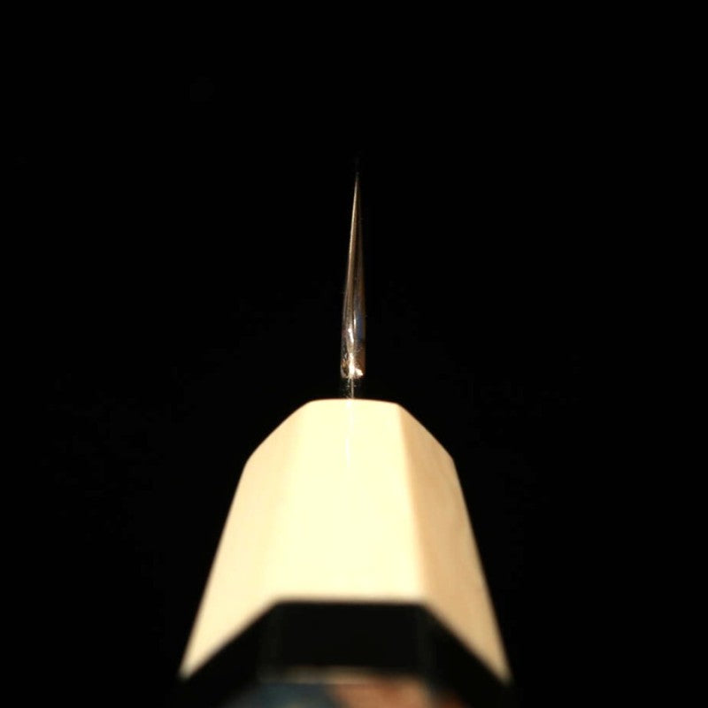 Sujihiki TADOKORO Inox Ginsan acabamento espelhado prateado madeira estabilizada  (270mm)