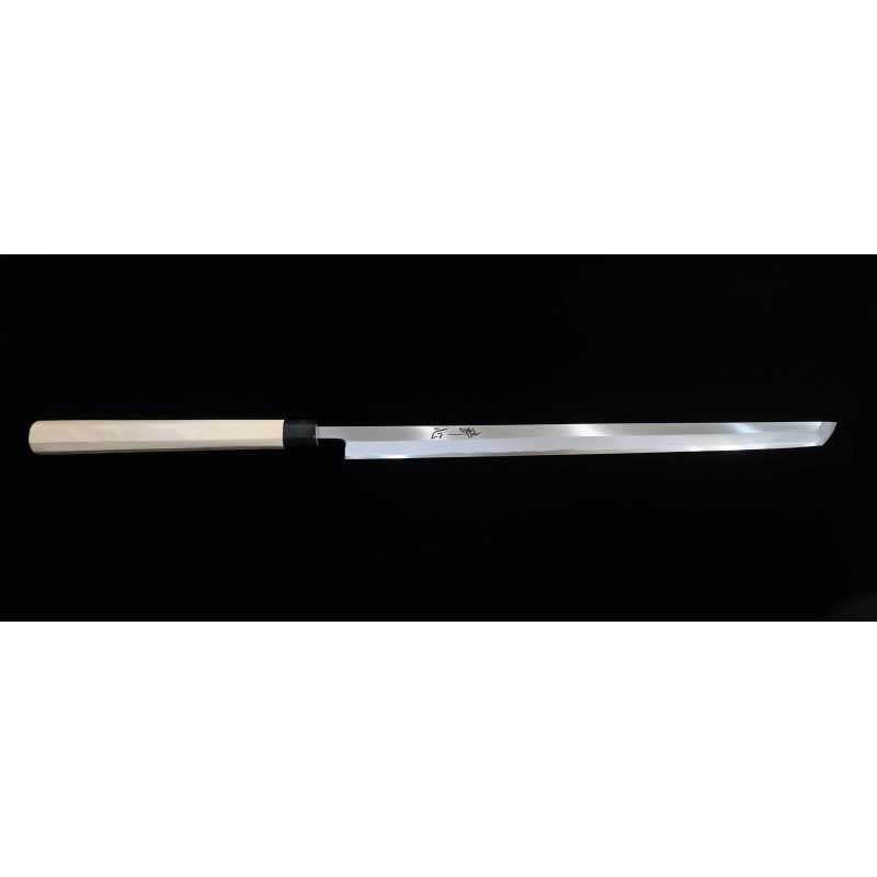 Suishin SUISIN couteau à thon Yasugi-ko manche octogonal en magnolia (450/540 mm)