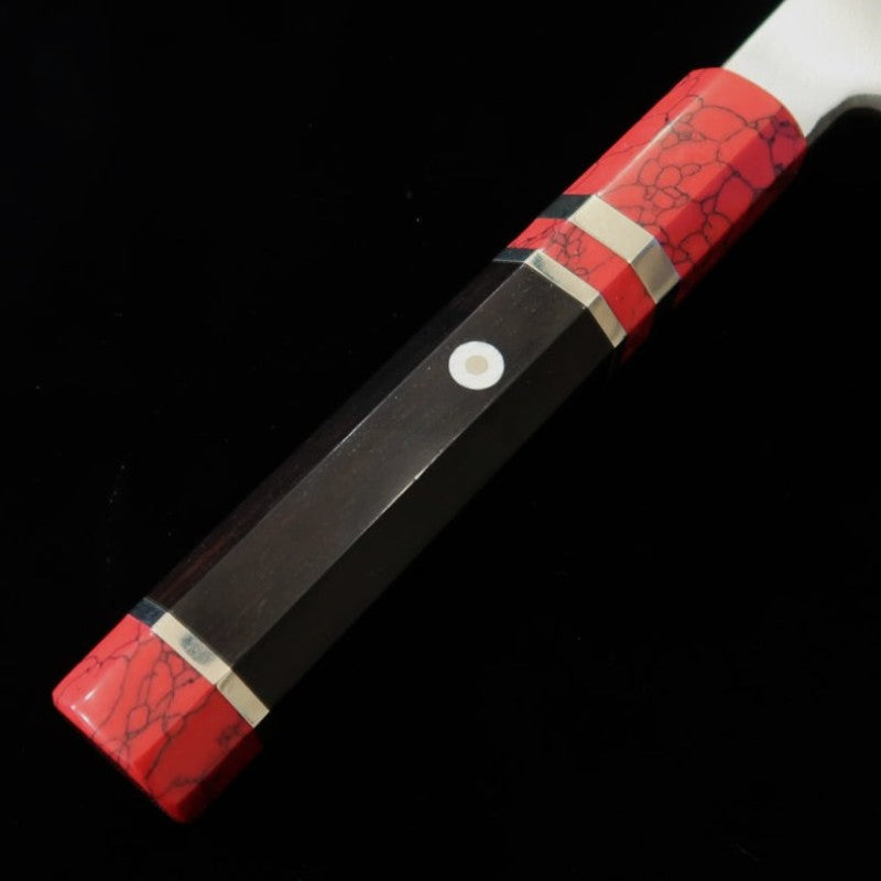 Kamagata Usuba SUISIN Inox Ginsan com Cabo Customizado (210mm)