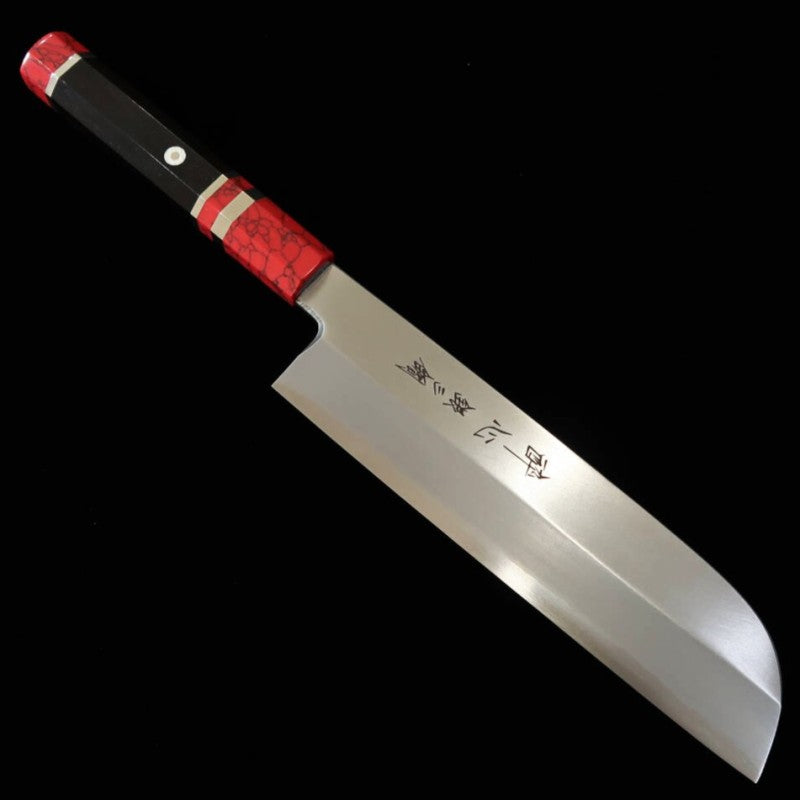 Kamagata Usuba SUISIN Inox Ginsan com Cabo Customizado (210mm)
