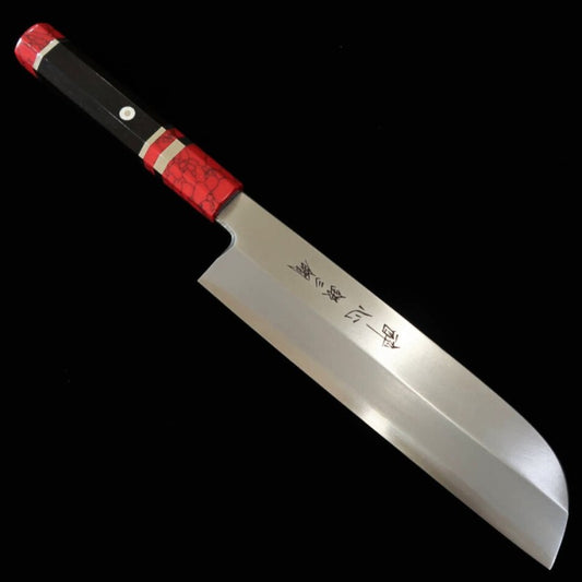 Usuba SUISIN Ginsan No. 3 Kamagata Custom Handle (210mm)
