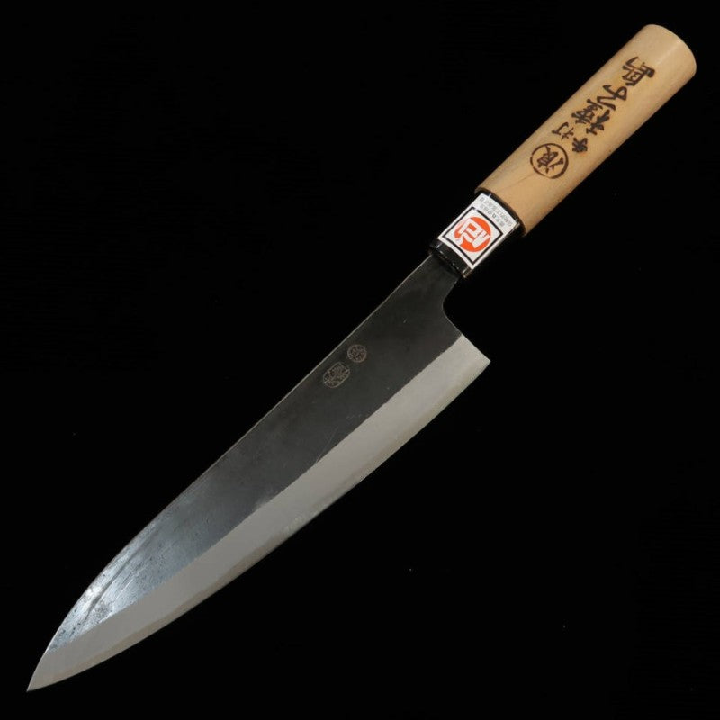 Ikenami Hamono IKENAMI HAMONO Shirogami nº1 con alma inoxidable, mango de sakura, cuchillo multiusos (130-180 mm)