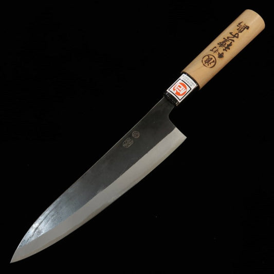 池浪刃物 IKENAMI HAMONO 白紙一号 ステン割込  桜柄 万能包丁 (130-180mm)