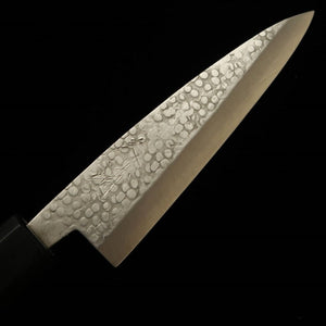 MIURA Gin-san No.3 Couteau utilitaire à simple tranchant, manche octogonal en palissandre (120 mm)