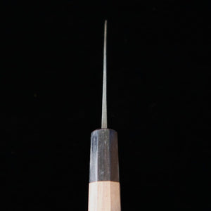 Miura MIURA Petty ancho Aogami nº2 Forja negra Mango de nogal (105 mm)