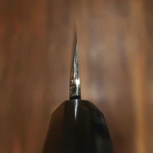 酔心 SUISIN 池田美和作 白紙二号 水本焼 柳刃 平鏡面 黒檀八角柄  (330mm)