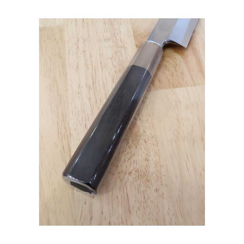 酔心 SUISIN 伝承 剣型柳刃 白紙一号 黒檀柄仕様 (27/30mm)