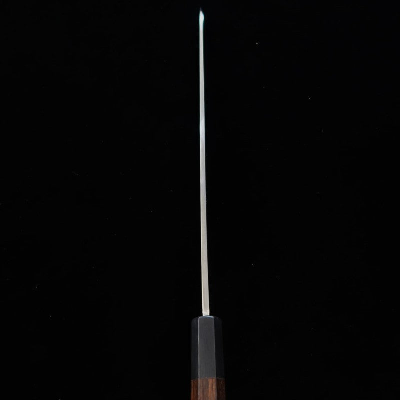 Yanagiba MIURA OBIDAMA Nakagawa Satoshi, VG10 acabado espejo, mango octogonal de ébano (270/300 mm)