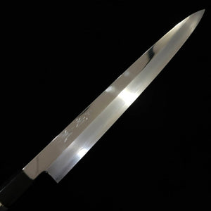 Yanagiba MIURA Obidama VG10 mirror finish custom handle purple (300mm) 