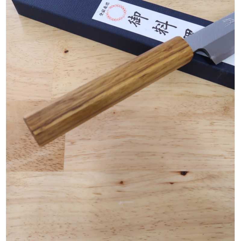 Yanagiba MIURA Premium, White steel No. 2, Oak with Octagonal Lacquered Handle (210-300mm)