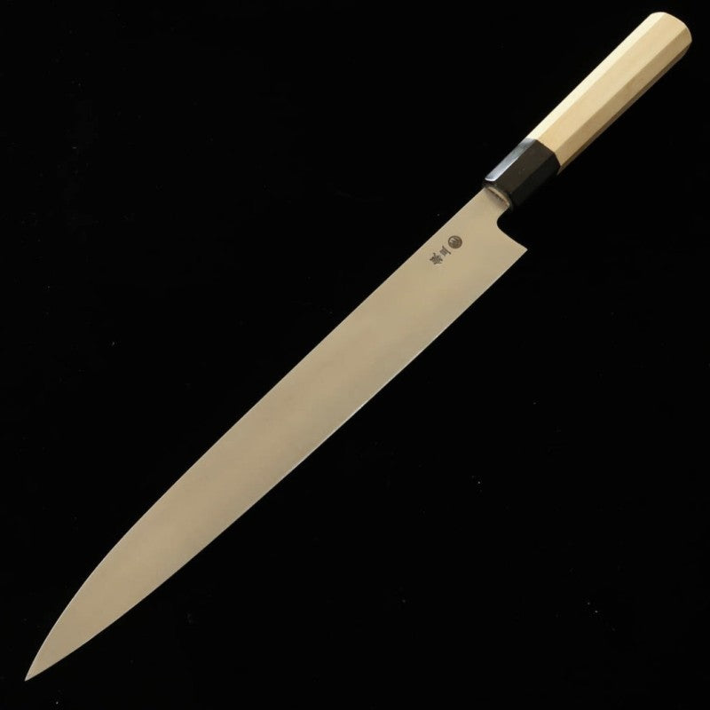Yanagiba MIURA Inox Ginsan cabo octogonal em Magnólia (210mm-300mm)