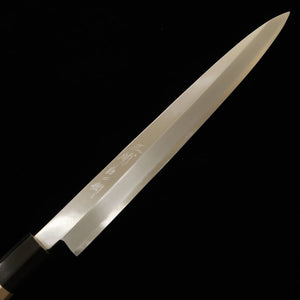 MIURA, Yanagiba, Acier blanc n°2, Finition Kasumi, Manche octogonal en bois de magnolia (270/300mm)