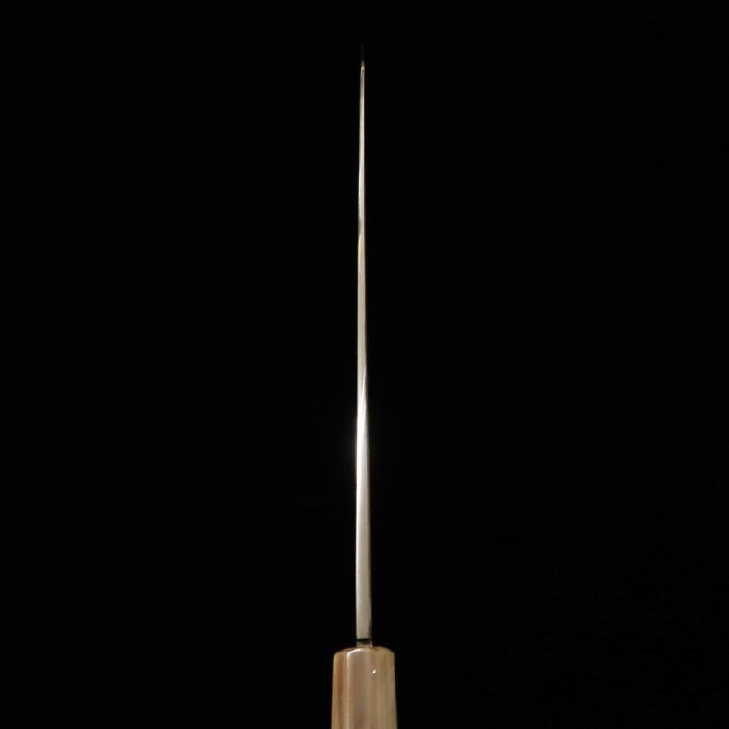 Kiritsuke yanagiba Hayate  SUISIN por Itsuo Doi Aogami 2 Honkasumi Acabamento Espelhado black (300mm) 