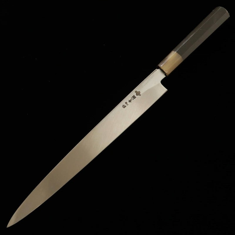 zzz 酔心 SUISIN 土井逸夫作 疾風 青紙二号 柳刃 本霞  (300mm)