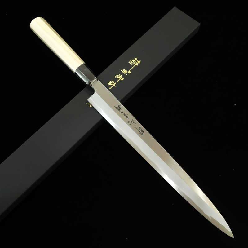 SUISIN Yanagiba Aogami No. 2 Honkasumi (240-300mm)