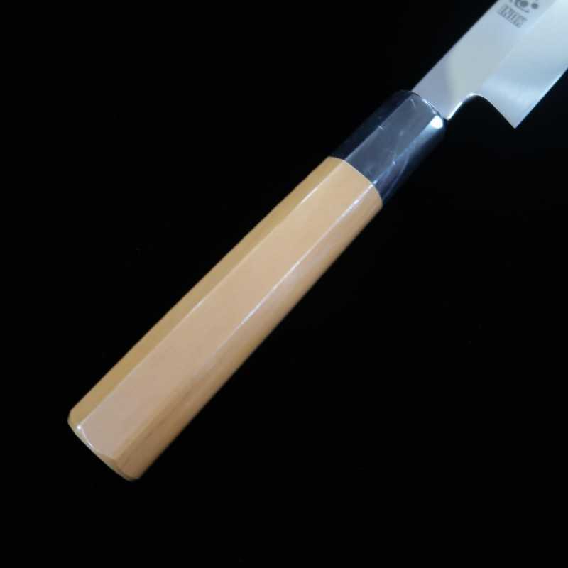 酔心 SUISIN INOX, couteau japonais Hon-yaki Yanagiba, manche octogonal en bois d’ipé (240-300 mm)