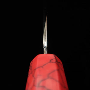 TADOKORO HAMONO, Yanagiba,Gin-san, Makoto Sakumon, Finition miroir, Manche en ébène (300 mm)