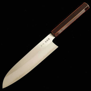 Hado Gin-san Santoku manche octogonal en cerisier laqué (180 mm)