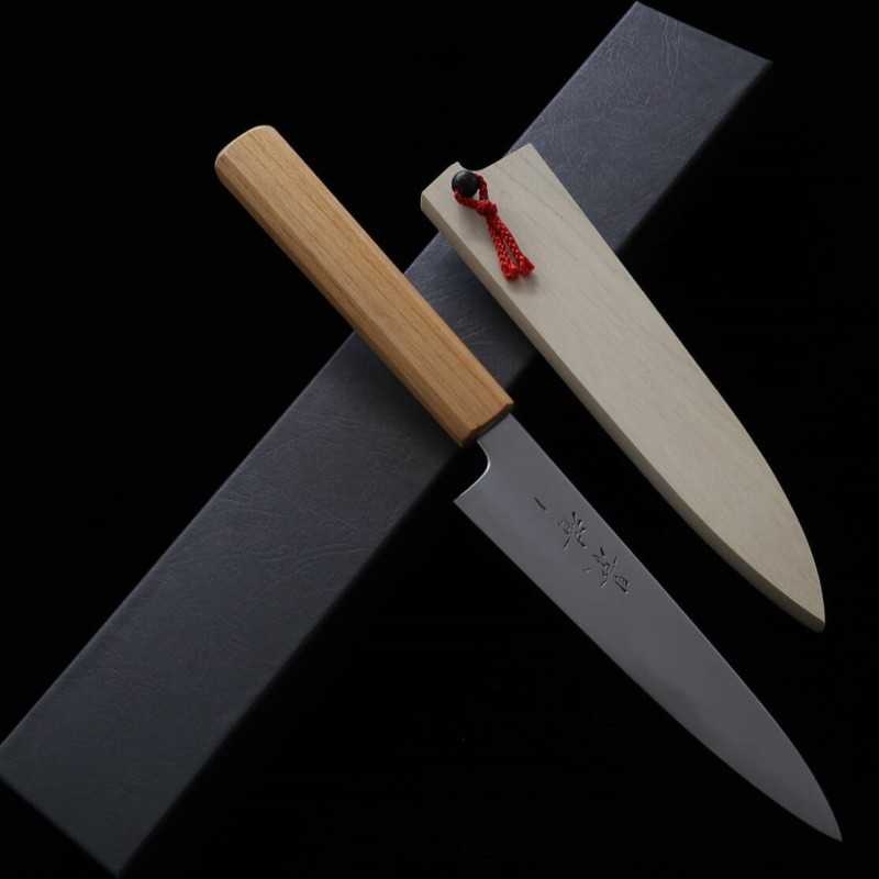 Petty KAGEKIYO Shirogami nº 2 Cabo em Sakura  (120/150mm)