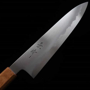 KAGEKIYO haut de gamme, acier blanc n°2, manche octogonal en cerisier, couteau japonais (210/240 mm)