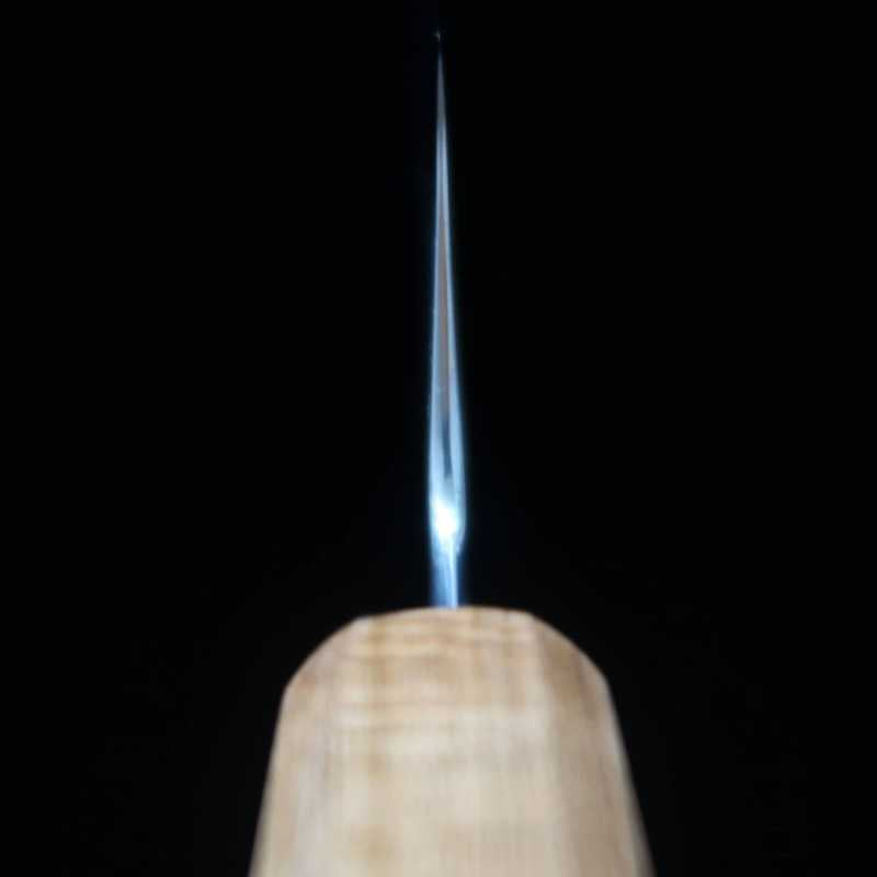 KAGEKIYO haut de gamme, acier blanc n°2, manche octogonal en cerisier, couteau japonais (210/240 mm)
