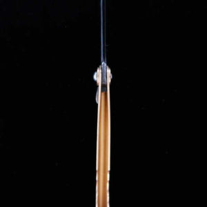 永尾かね駒製作所KANEKOMA 肥後守【四神シリーズ】青鋼割込 真鍮柄  麒麟 (72/90mm)