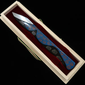 KANEKOBOU Petit couteau kiridashi ~Sur les vagues sous le ciel étoilé~ 24 mm