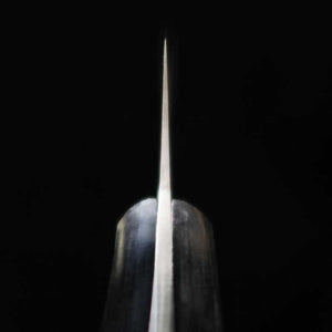 MADAM, Gyuto pour saumon, Molybdène, finition alvéolée (200 mm)