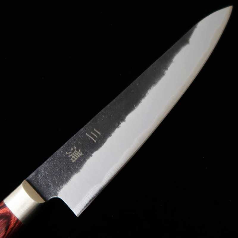 Miura Aogami Super Petty Damasco Preto Nashiji (135mm)