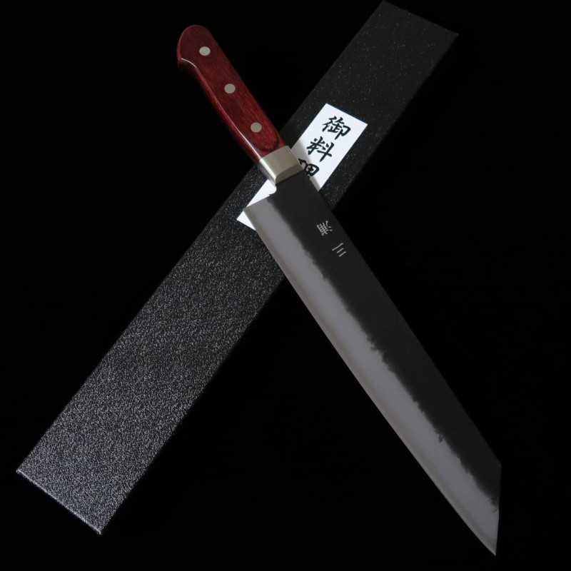 Gyuto MIURA Aigami Acabamento kurouchi (240mm)
