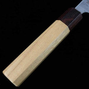 Nakiri MIURA aço inox SLD cabo octogonal Keyaki (165mm)