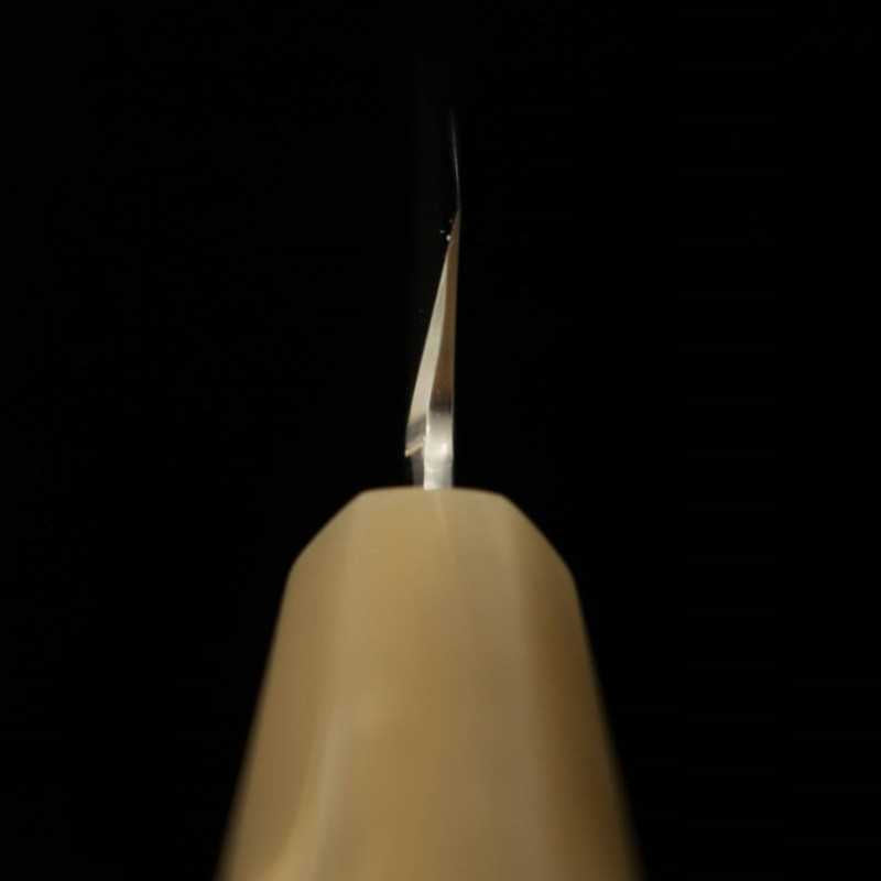 Yanagiba MIURA Inox Ginsan com linha Chinagashi bainha Magnolia (300mm)