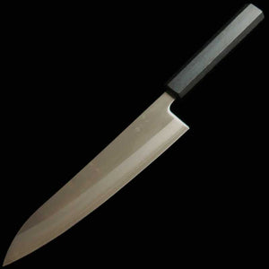 MIURA Miura Shirogami #1 laminado con acero inoxidable Gyuto mango índigo (180/210 mm)