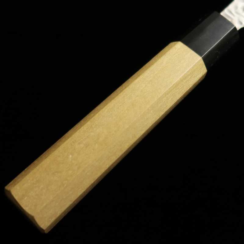 Gyuto MIURA Shirogami nº 1 martelada com cabo octogonal de magnólia (240mm)