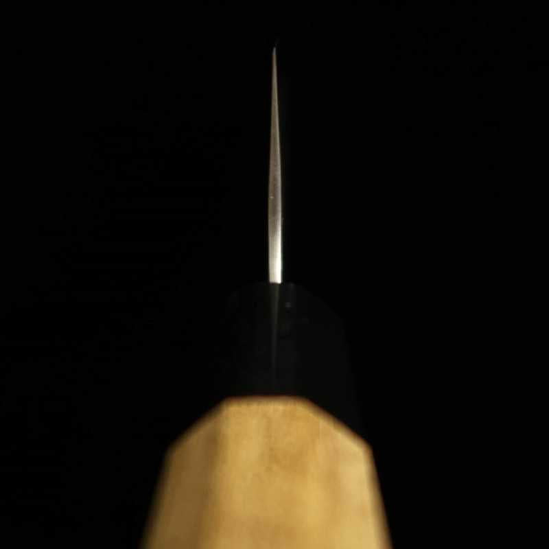 Gyuto MIURA Shirogami nº 1 martelada com cabo octogonal de magnólia (240mm)