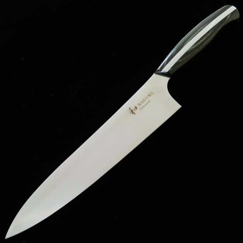 NAGOMI Professional, gyuto en acier inox spécial japonais (240mm)