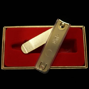 Hattori Riki Nail Clipper chromé doré 7 cm