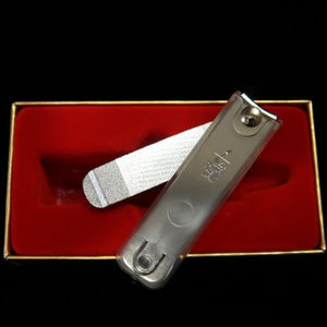HATTORI Riki Seisakusho cortaúñas cromado Silver 7 cm