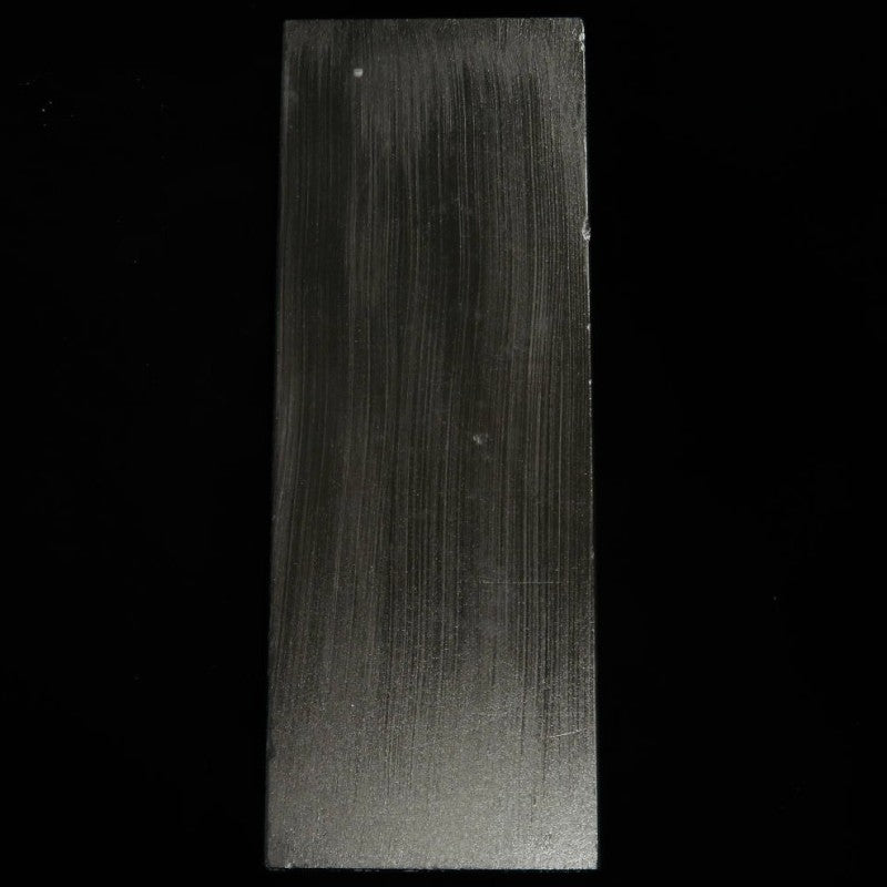 対馬 天然砥石  20.5×8×2.6cm : 色：黒