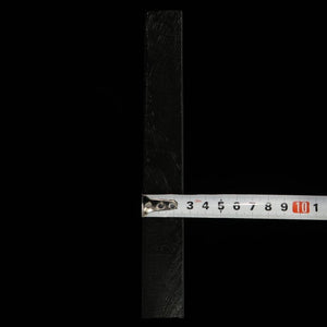 対馬 天然砥石  20.5×8×2.6cm : 色：黒
