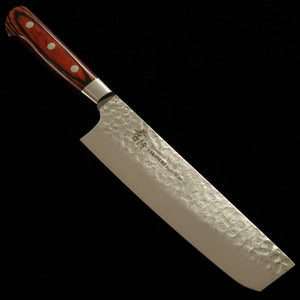 SAKAI TAKAYUKI Sakai Takayuki nakiri VG-10 Damasco 33 capas martillado (160 mm)