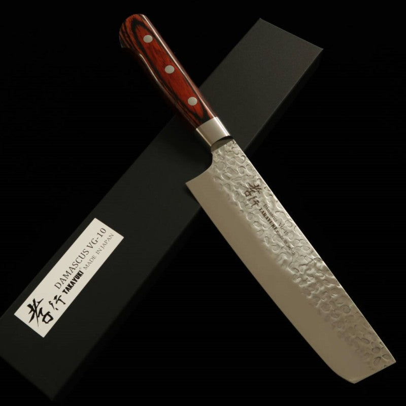 Sakai Takayuki SAKAI TAKAYUKI Nakiri VG-10 Damas 33 couches martelé (160mm)