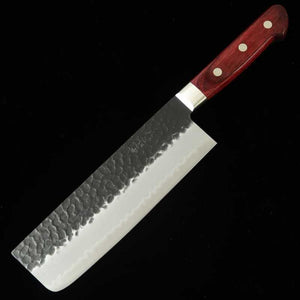 MIURA Nakiri Aogami Super steel Black Hammered (165mm)